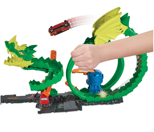 Hot Wheels City Pętla Smoka - 1034594 - zdjęcie 4